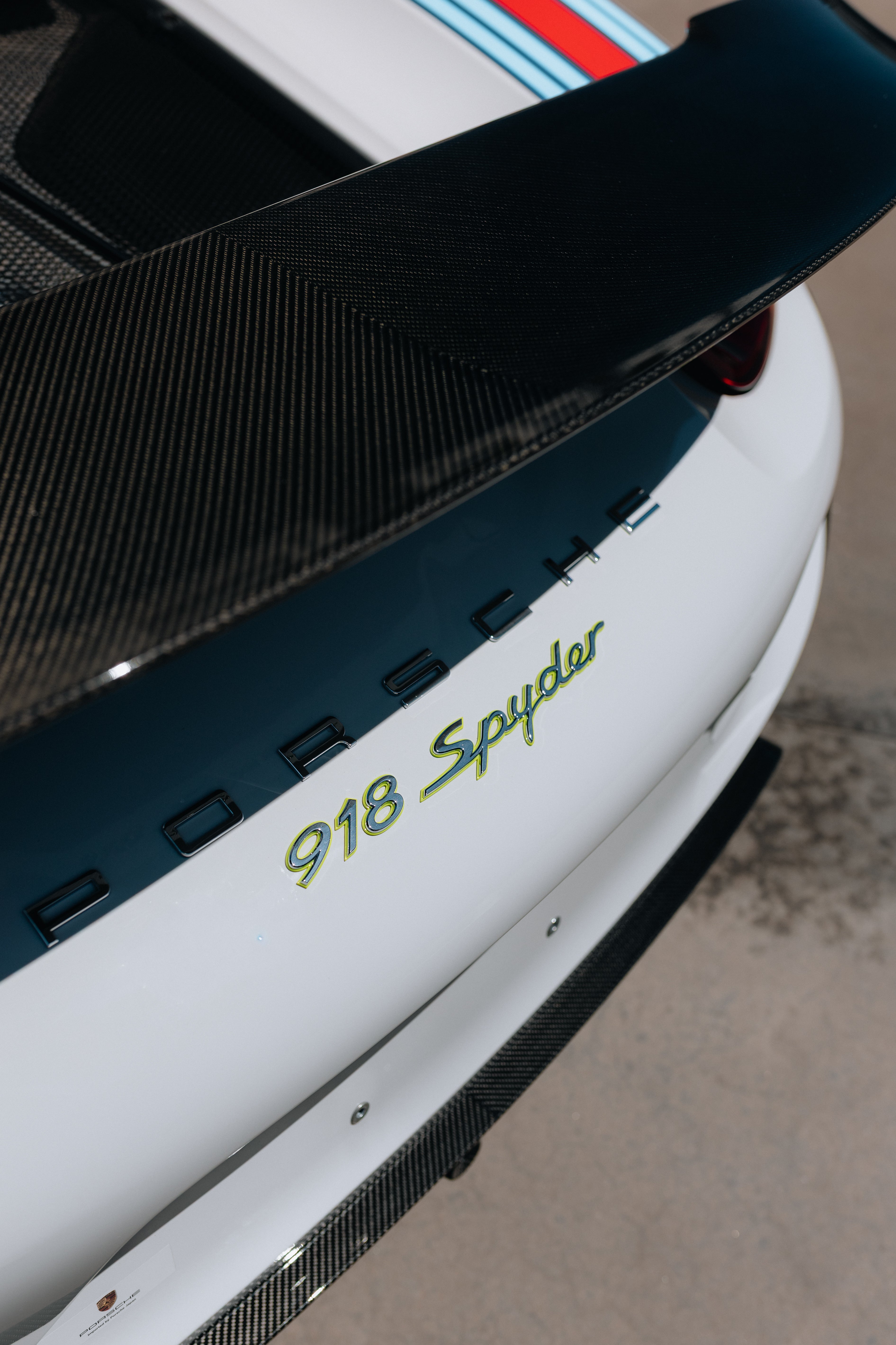 Porsche 918 Spyder - Weissach Martini Racing (Copy)
